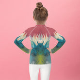 CB6-39 Children's Rash Guard Back Detail - Comfortable Fit for Swimming